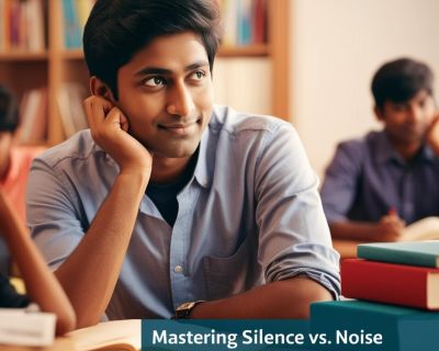 indian student imageTITLE Master Silence vs Noise Topics in IELTS Speaking