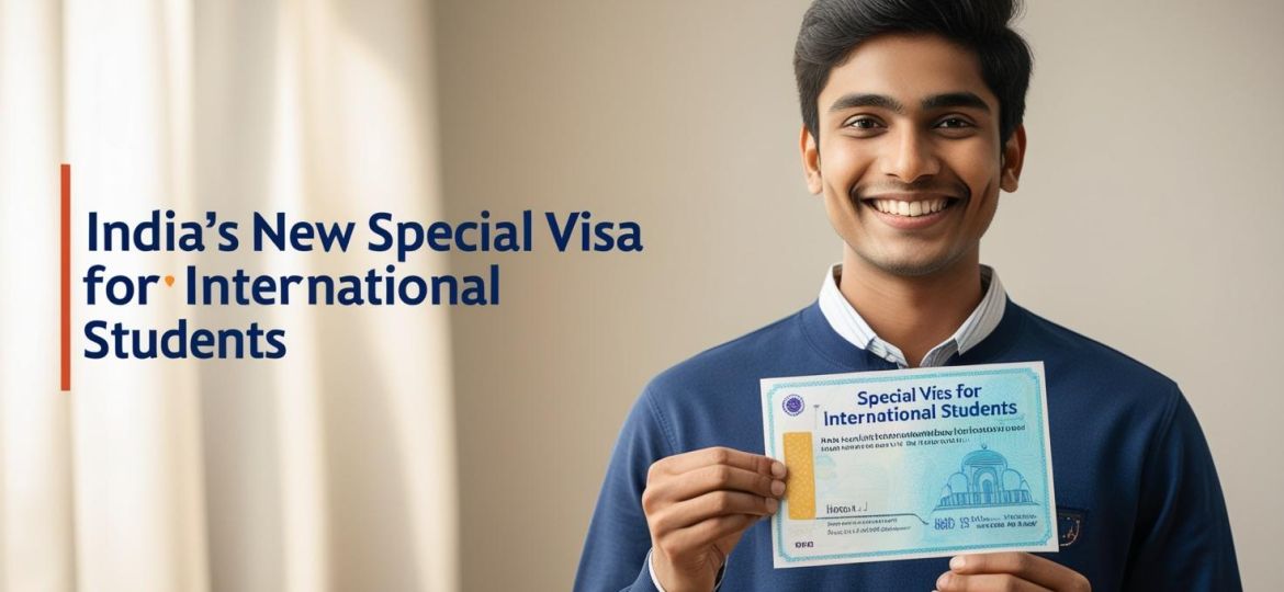 indian student image with India’s New Special Visa for International Students