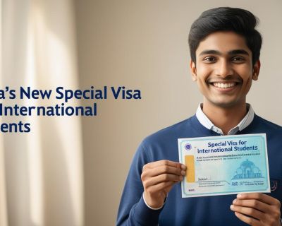 indian student image with India’s New Special Visa for International Students