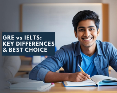 GRE vs IELTS KEY DIFFERENCES & BEST CHOICE