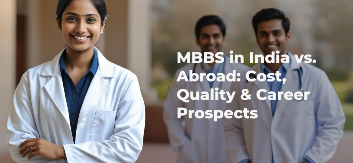 MBBS in India vs. Abroad Cost, Quality & Career Prospects