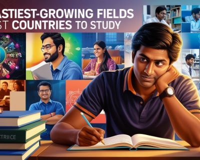 indian student with Fastest-Growing Fields_ Best Countries to Study