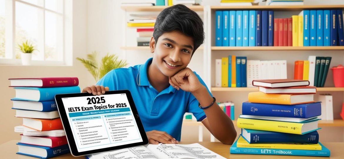 indian student with Latest IELTS Exam Topics and Questions_ What to Expect in 2025