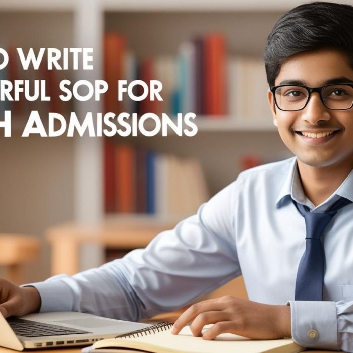 real indian student image with title How to Write a Powerful SOP for B.Tech Admissions__________