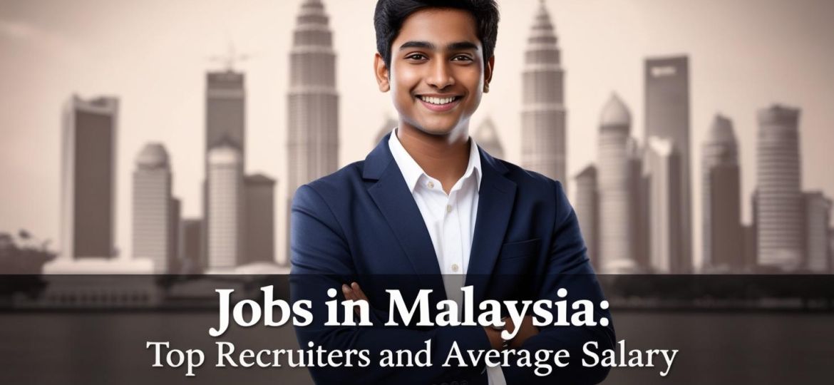 real indian student image with title Jobs in Malaysia_ Top Recruiters and Average Salary__________