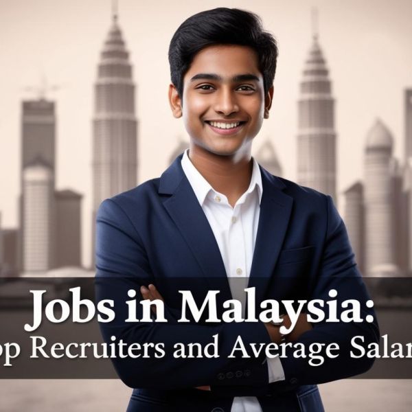 real indian student image with title Jobs in Malaysia_ Top Recruiters and Average Salary__________