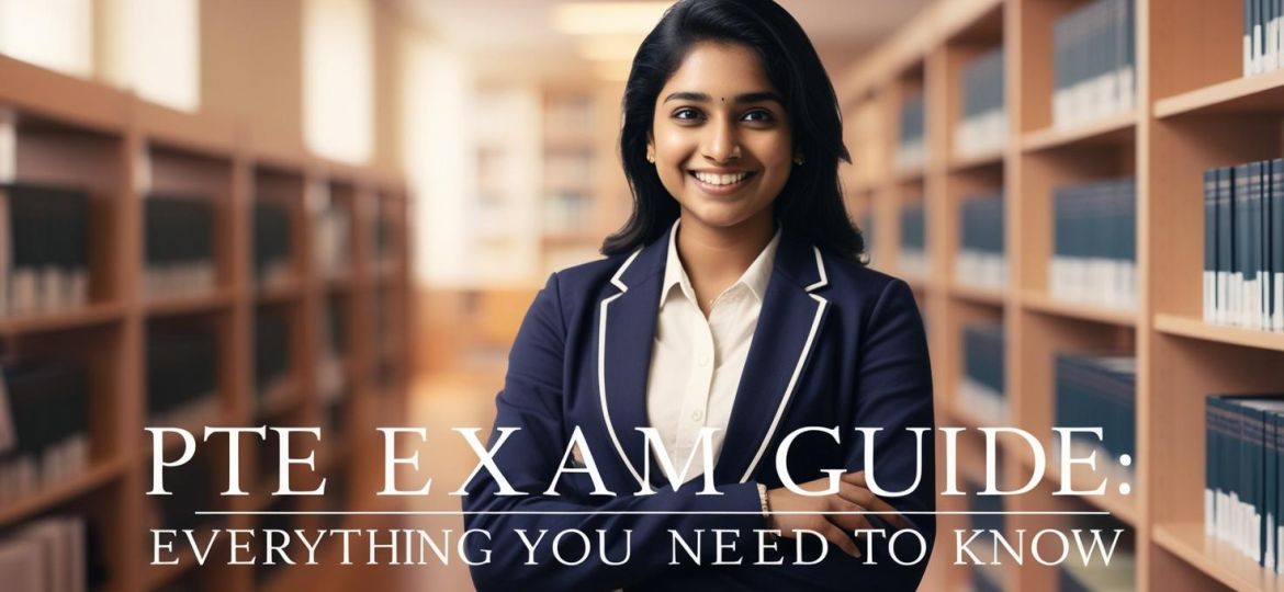 real indian student image with title PTE Exam Guide_ Everything You Need to Know_____________