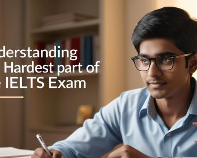 real indian student image with title Understanding the Hardest Part of the IELTS Exam________ ____