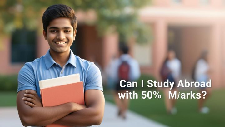 Can I Study Abroad with 50% Marks? - Kandor IELTS Prep & Study Abroad Blog