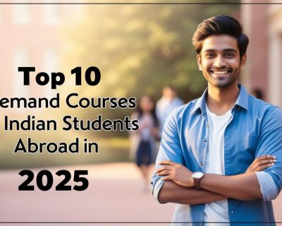 real indian student image with write title Top 10 In-Demand Courses for Indian Students Abroad in 2025_______