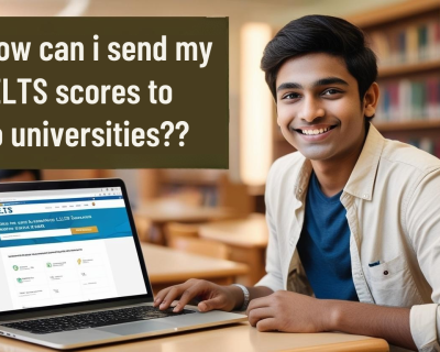 How can i send my IELTS scores to to universities