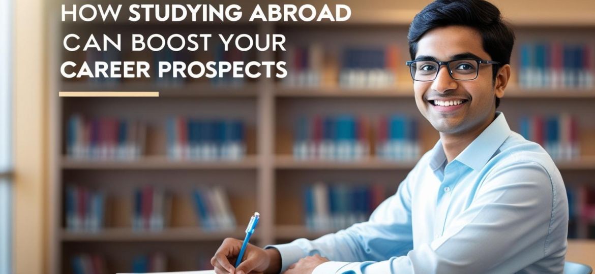 decent indian student with title How Studying Abroad Can Boost Your Career Prospects______