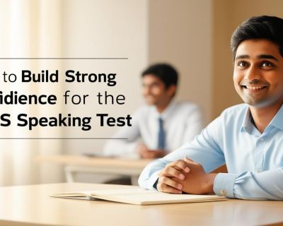 indian student with title How to Build Strong Confidence for the IELTS Speaking Test_______