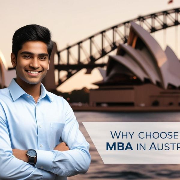 indian student with title Why Choose an MBA in Australia___ (1)