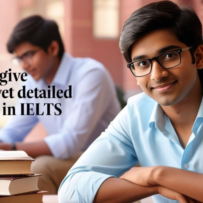 real indian student with title How to Give Precise Yet Detailed Answers in IELTS__
