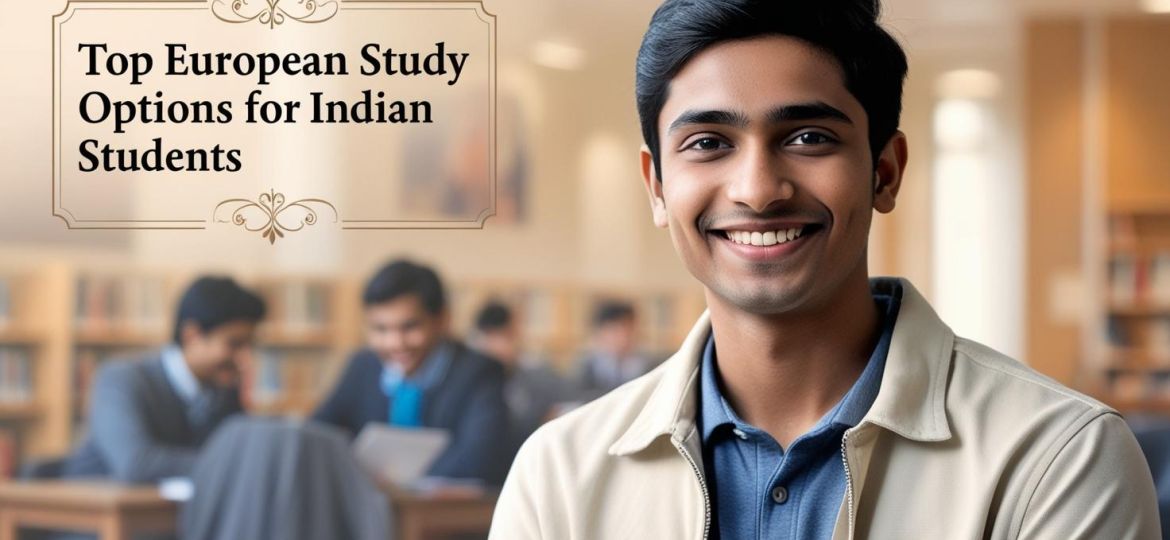 real indian student with title Top European Study Options for Indian Students___